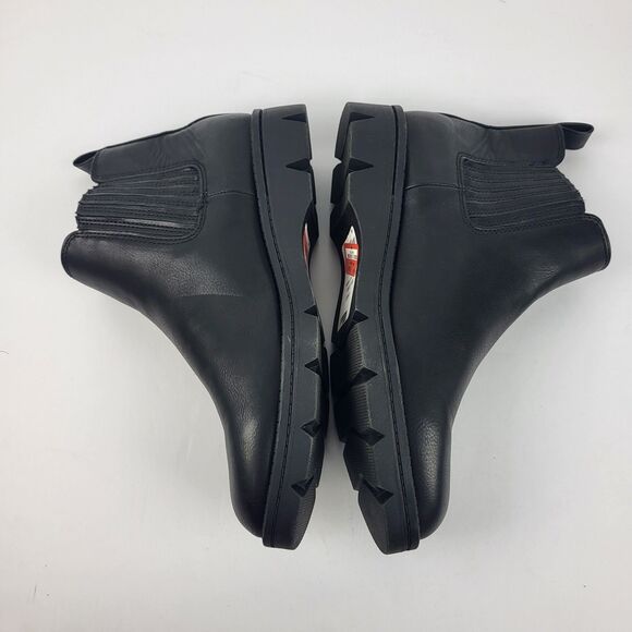 B.O.C. By Born Erin Womens Chelsea Ankle Boot Leather pull on Black Size 7.5M - Picture 4 of 10